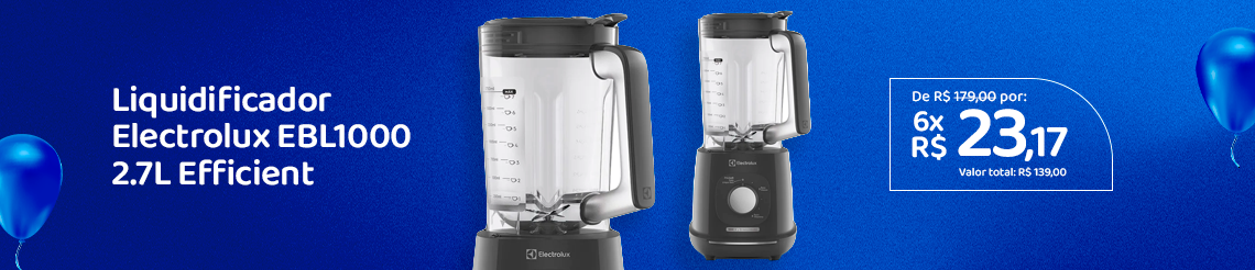 Aniversario - iquidificador Electrolux EBL1000 2.7L