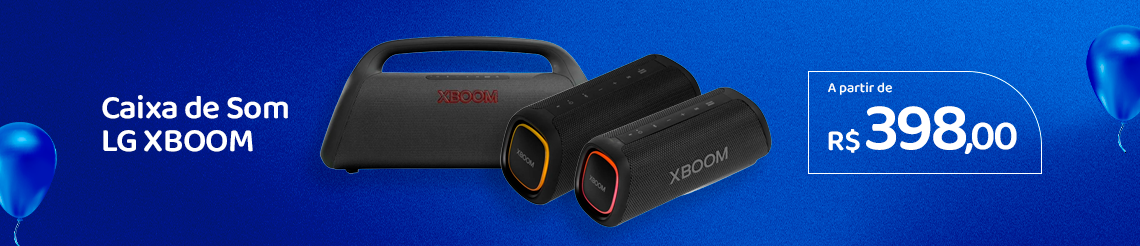 Aniversario - Caixa de Som LG XBOOM