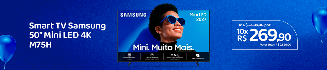 Aniversario Nagem - Smart TV Samsung 50