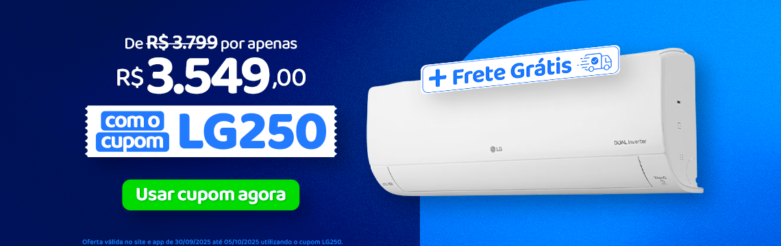 Patrocinado - Cupom LG SPLIT 18000