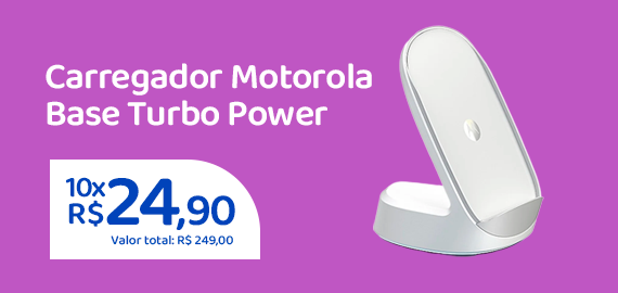 Ofertas da semana - Carregador Motorola Base