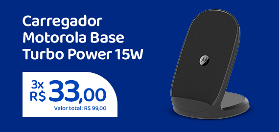 Ofertas da semana - Carregador Motorola Base
