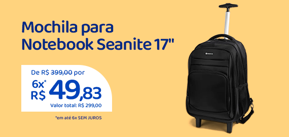Oferta da semana - Mochila Notebook