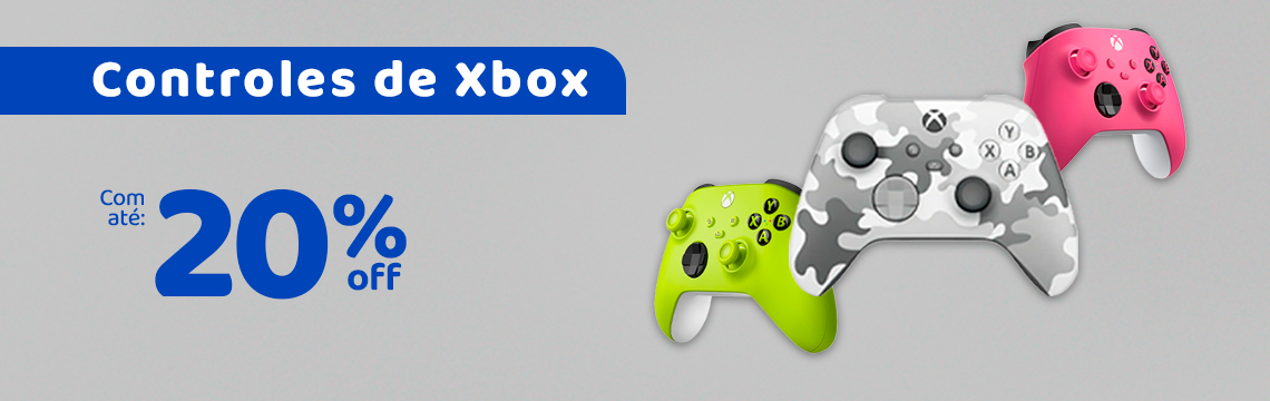 Ofertas da semana - Controles Xbox