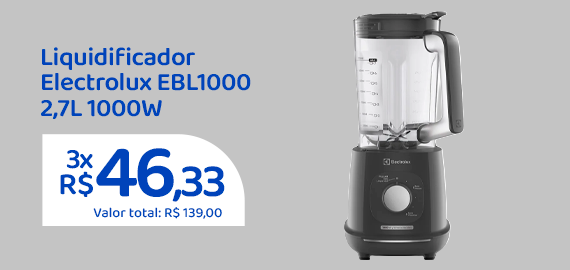 Ofertas da semana - Liquidificador Electrolux EBL1000 2,7L