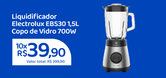 Ofertas da semana - Liquidificador Electrolux EBS30