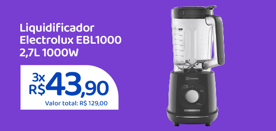 Ofertas da semana - Liquidificador Electrolux EBL1000 2,7L