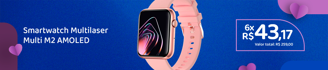 Ofertas da semana - Smartwatch Multilaser Multi M2