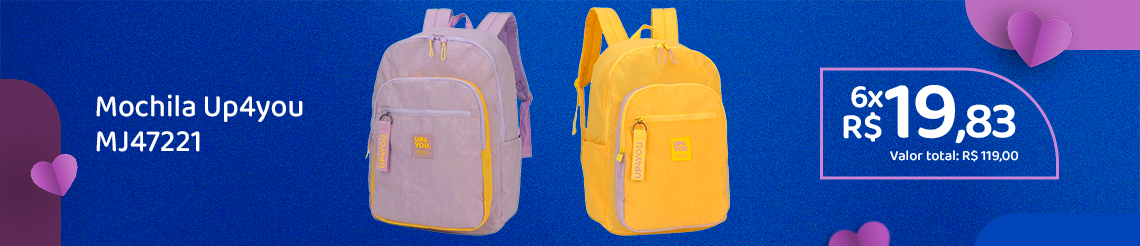 Ofertas das Mães - Mochila Up4you