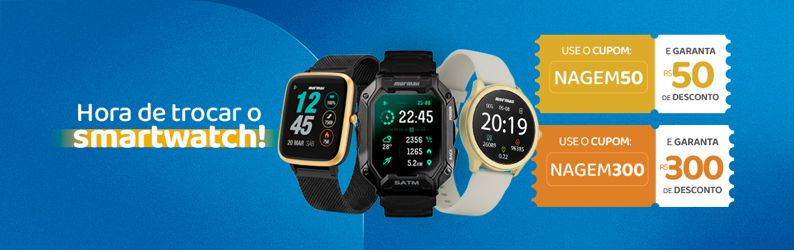 Cupom Smartwatch