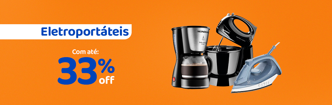 Ofertas da semana - Eletroportáteis
