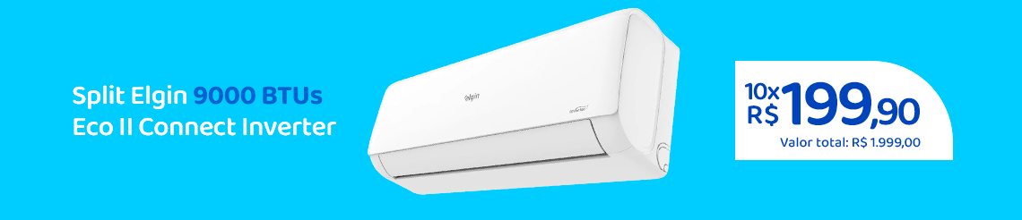 Ofertas das Mães - Elgin Split Hi Wall 9000