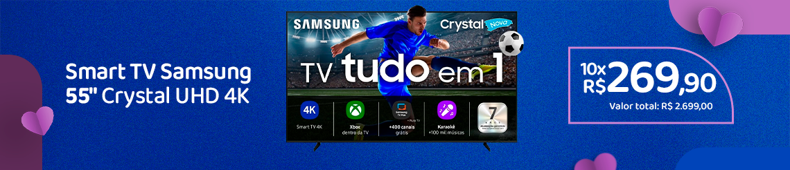 Ofertas das Mães - Smart TV Samsung 55