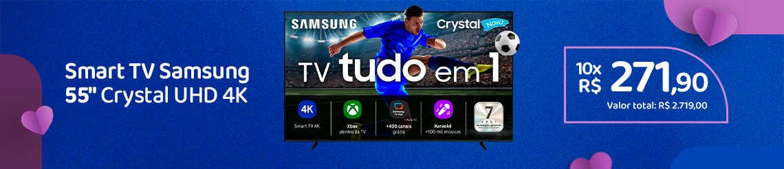 Ofertas das Mães - Smart TV Samsung 55