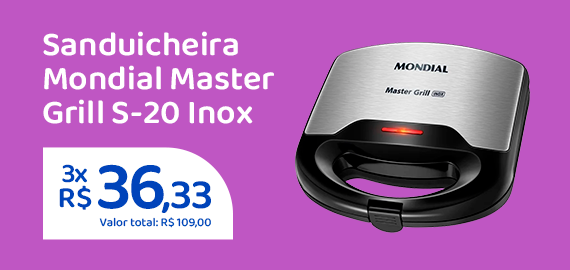 Ofertas da semana - Sanduicheira Mondial