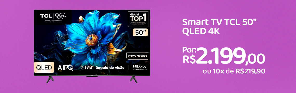 Ofertas da semana - Smart TV TCL 50