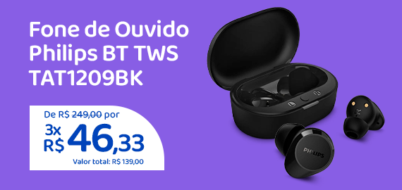 Oferta da semana - Fone de ouvido TWS