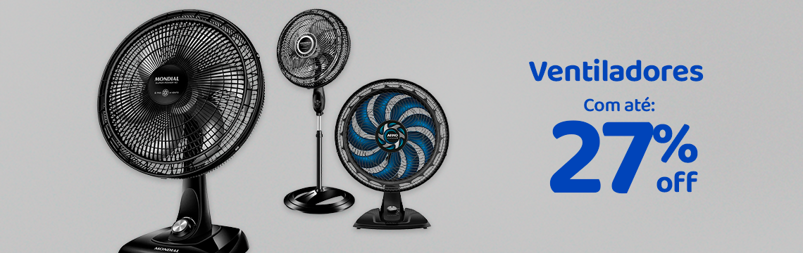 Ofertas da semana - ventiladores
