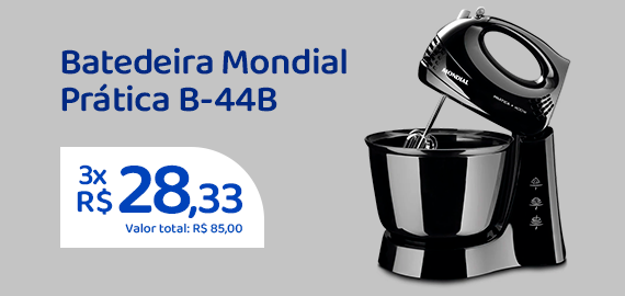 Ofertas da semana - Batedeira Mondial Prática