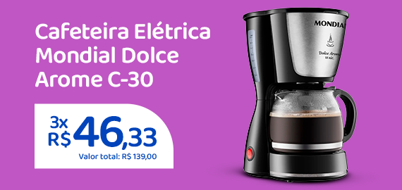 Ofertas da semana - Cafeteira Elétrica Mondial