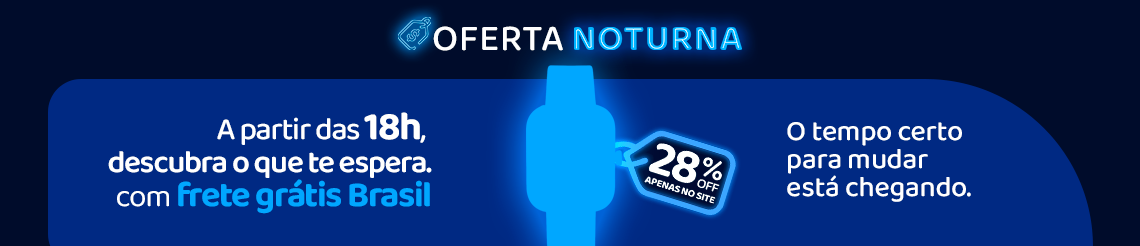 Oferta noturna - Smartwatch
