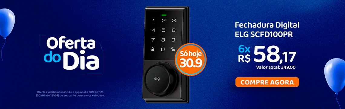 Oferta do Dia - 30/09 Fechadura
