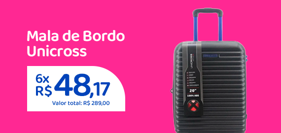 Ofertas da semana - MALA BORDO ABS P20