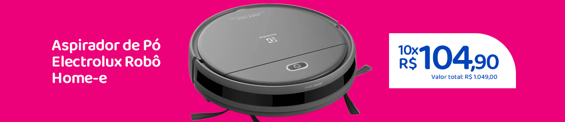 Ofertas da semana - Aspirador de Pó Electrolux Robô