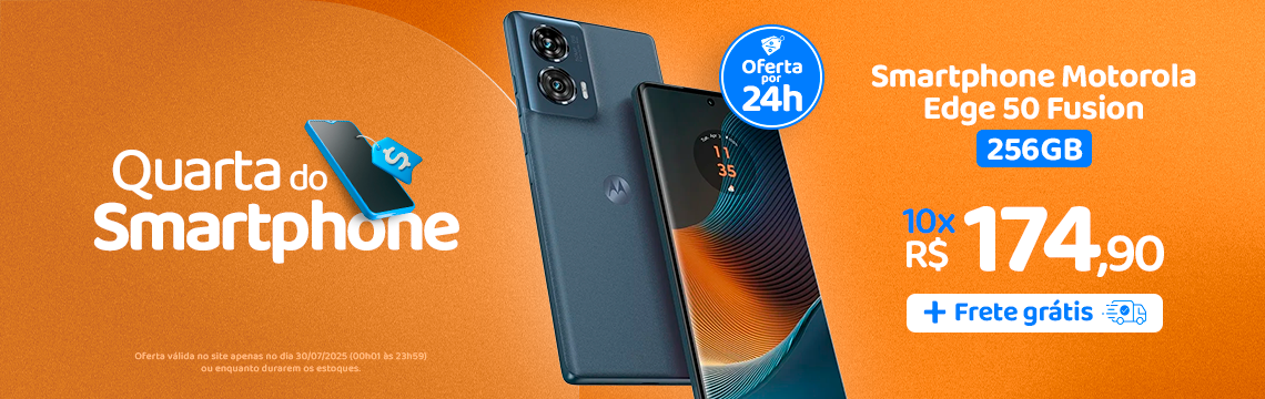Quarta do smartphone - Moto Edge 50