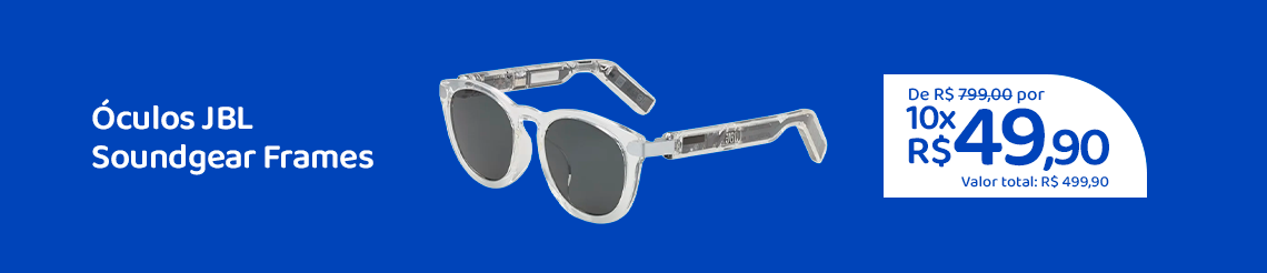 Ofertas da semana - Óculos JBL Soundgear Frames