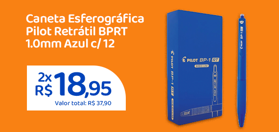 Ofertas da semana - Caneta Esferográfica Pilot