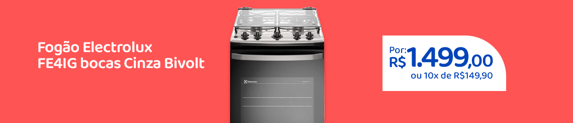 Ofertas da semana - Fogão Electrolux FE4IG
