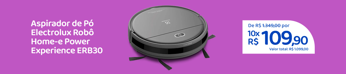 Ofertas da semana - Electrolux Robô Home-e Power Experience