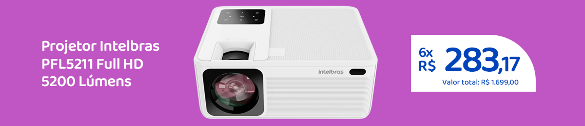 Ofertas da semana - Projetor Intelbras PFL5211