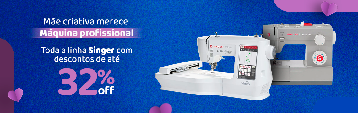 Ofertas das Mães - Máquina de Costura
