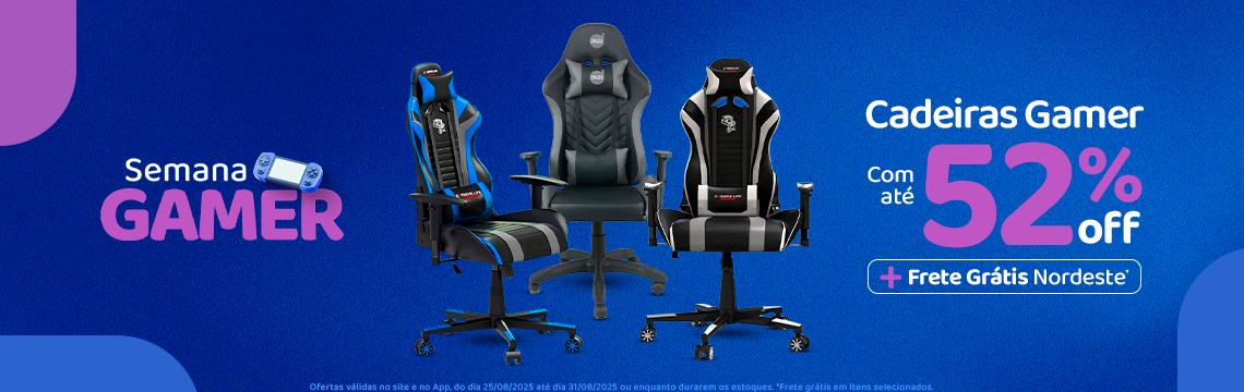 Semana Gamer - Cadeiras