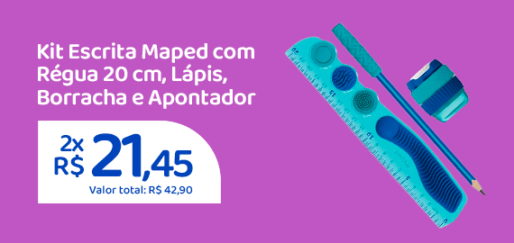 Ofertas da semana - Kit Escrita Maped