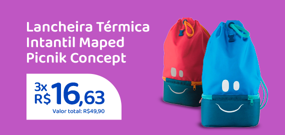 Ofertas da semana - Térmica Intantil Maped