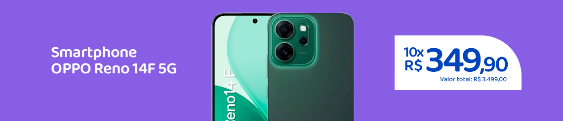 Ofertas da semana - OPPO Reno 14F