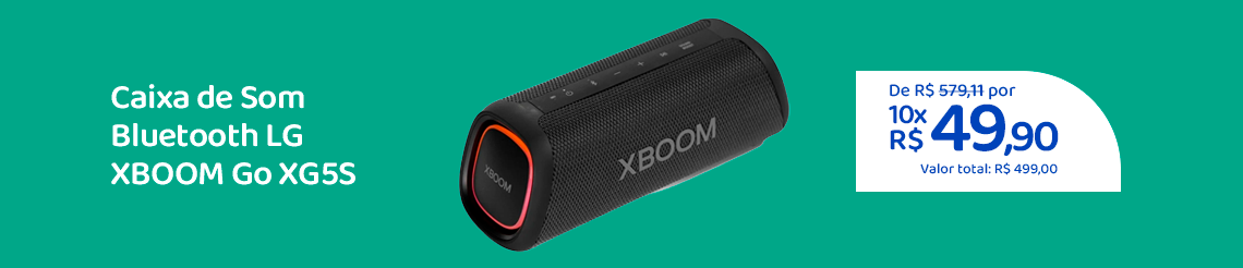 Ofertas da semana - Caixa de Som LG XBOOM