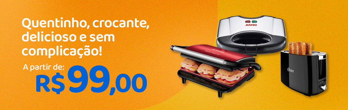 Ofertas da semana - Torradeiras