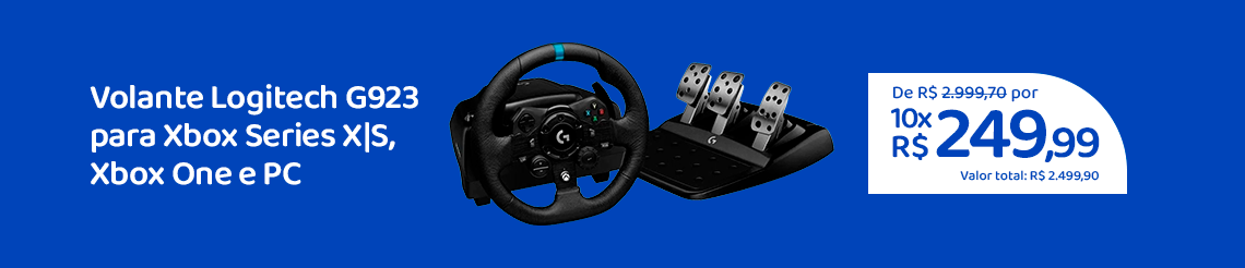 Ofertas da semana - Volante Logitech G923