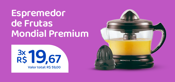 Ofertas da semana - Espremedor de Frutas Mondial