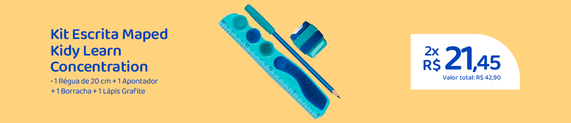 Ofertas da semana - Kit Escrita Maped