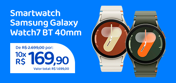 Ofertas da semana - Smartwatch Samsung Galaxy Watch7