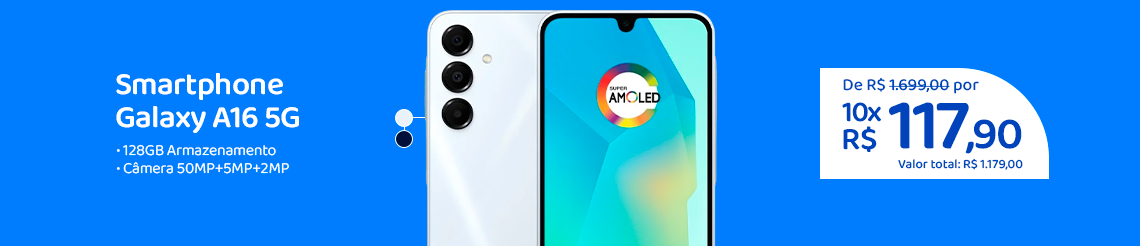 Ofertas da semana - Samsung Galaxy A16