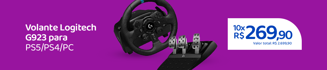 Ofertas da semana - Volante Logitech G923