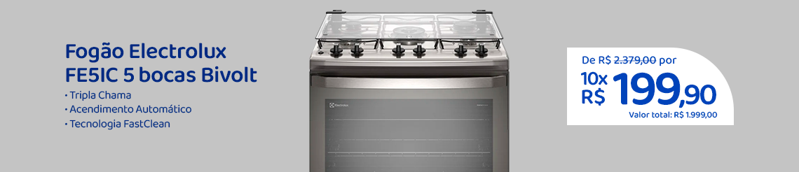 Ofertas da semana - Fogão Electrolux FE5IC 5