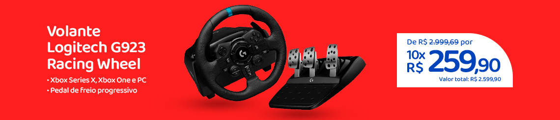 Ofertas da semana - Volante Logitech G923