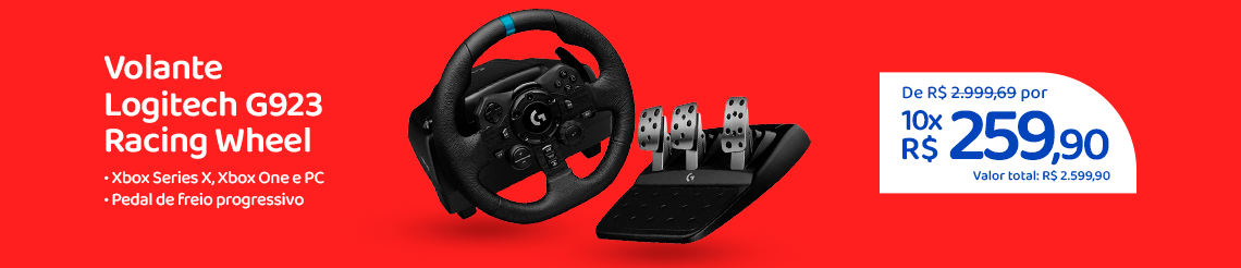 Ofertas da semana - Volante Logitech G923